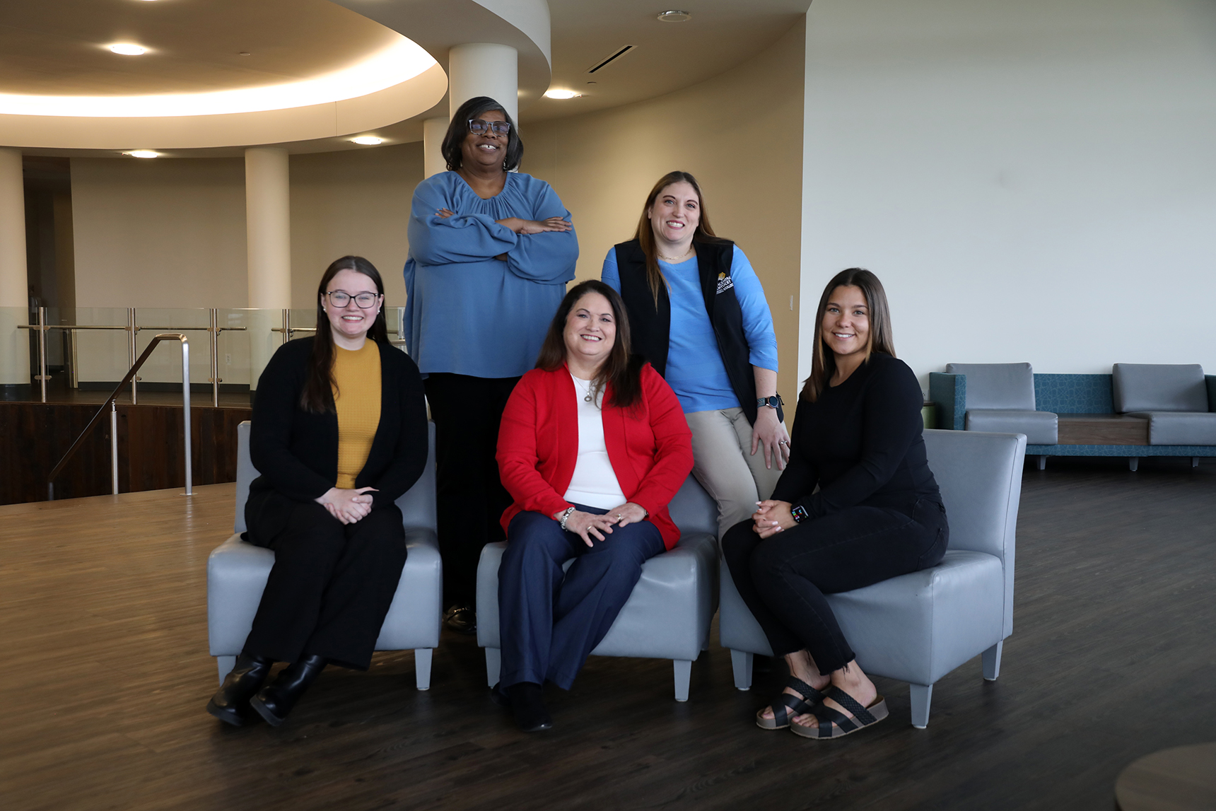 Group shot of the Advising Center employees.