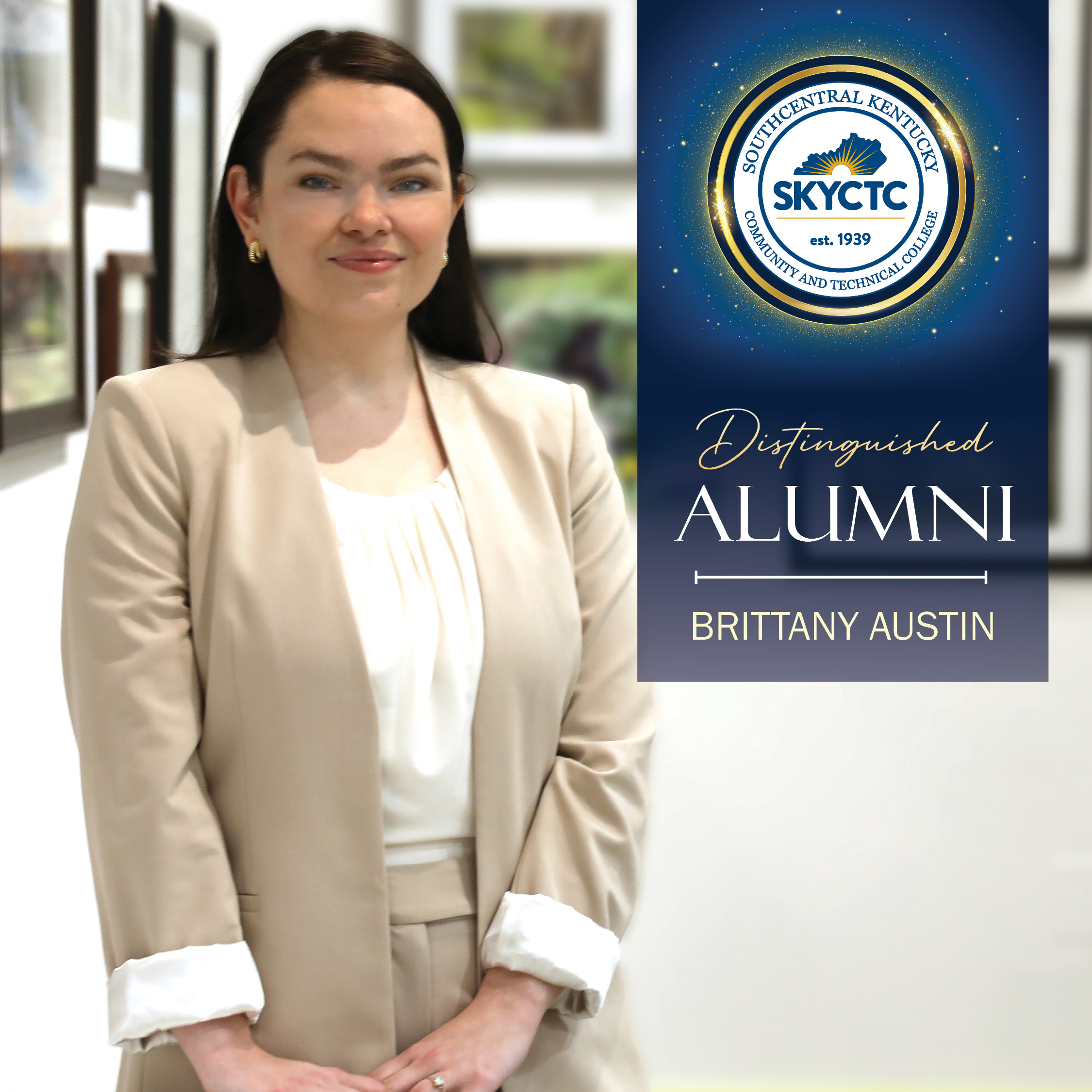 Brittany Austin distinguidhed Alumni