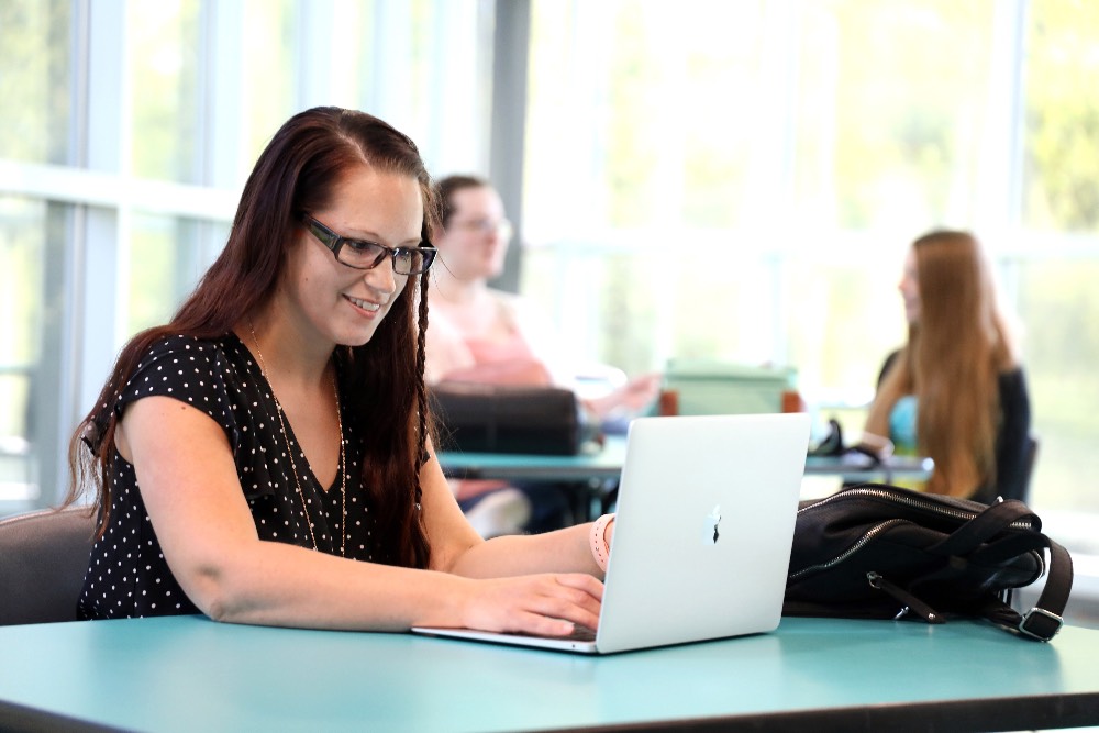 Individual using phone