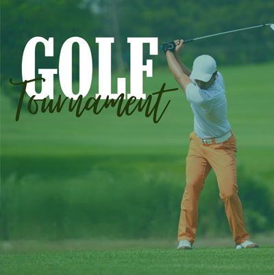 Image of a golfer swinging a club