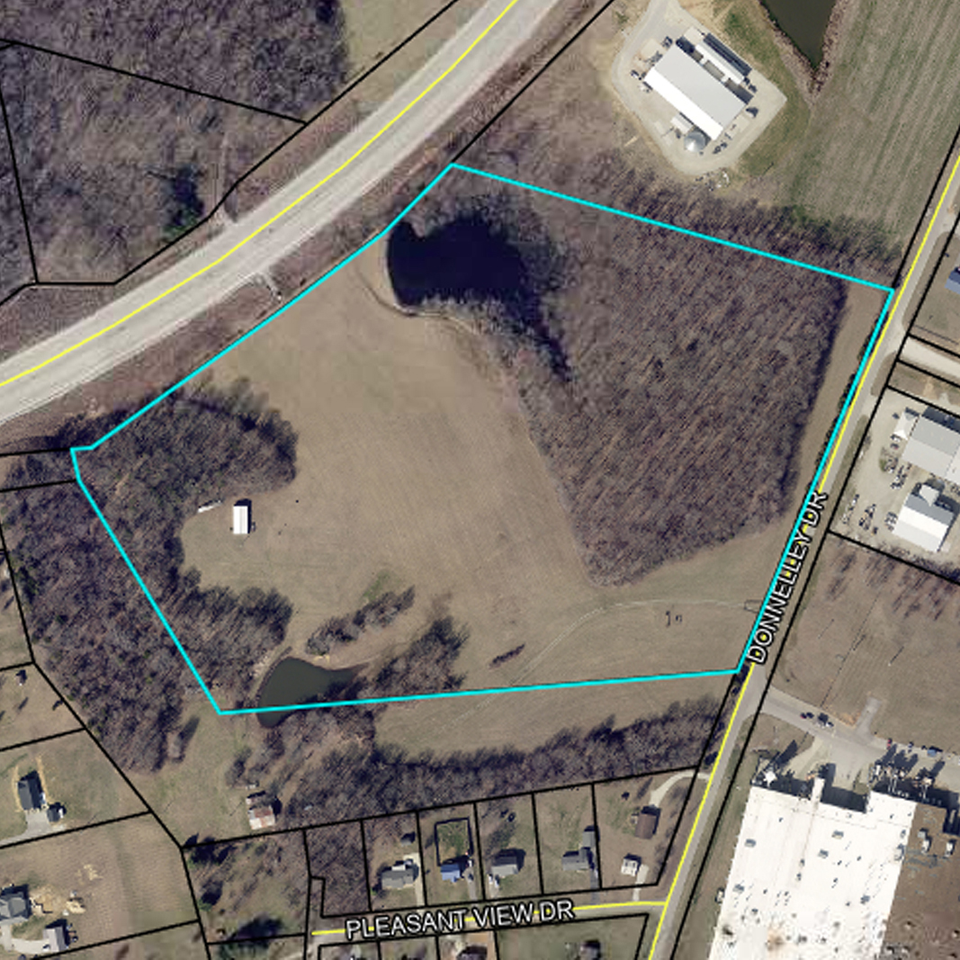 Ariel photo of new land that SKYCTC purchased for future Glasgow Health Campus