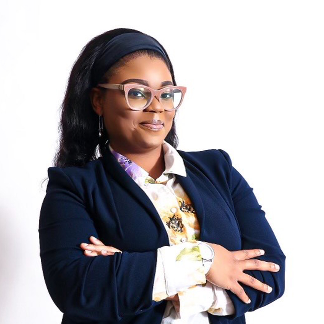 Photo of Shamyra Matheos with arms crossed