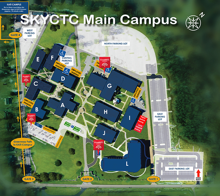 Skyctc Campus Map